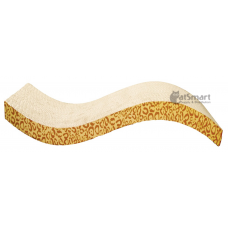 Catit Scratcher with Catnip S Shape, 52418, cat Scratching Furniture, Catit, cat Housing Needs, catsmart, Housing Needs, Scratching Furniture